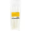 StarTech.com abraçadeiras de cabos reutilizáveis de 25 cm – 7 mm de largura, 65 mm de diâmetro de feixe, 22 kg de resistência à tração, abraçadeiras de nylon reutilizáveis, interior/exterior, 94V-2/UL listado, pack de 100 – branco