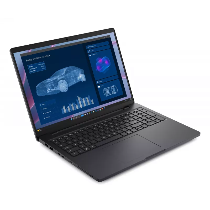 DELL Pro Max 16 MC16255 Copilot+ PC AMD Ryzen AI 7 PRO 350 portátil 40,6 cm (16 polegadas) Full HD+ 32 GB LPDDR5x-SDRAM 1 TB SSD NVIDIA RTX PRO 1000 preto e branco Wi-Fi 7 (802.11be) Windows 11 Pro inglês preto
