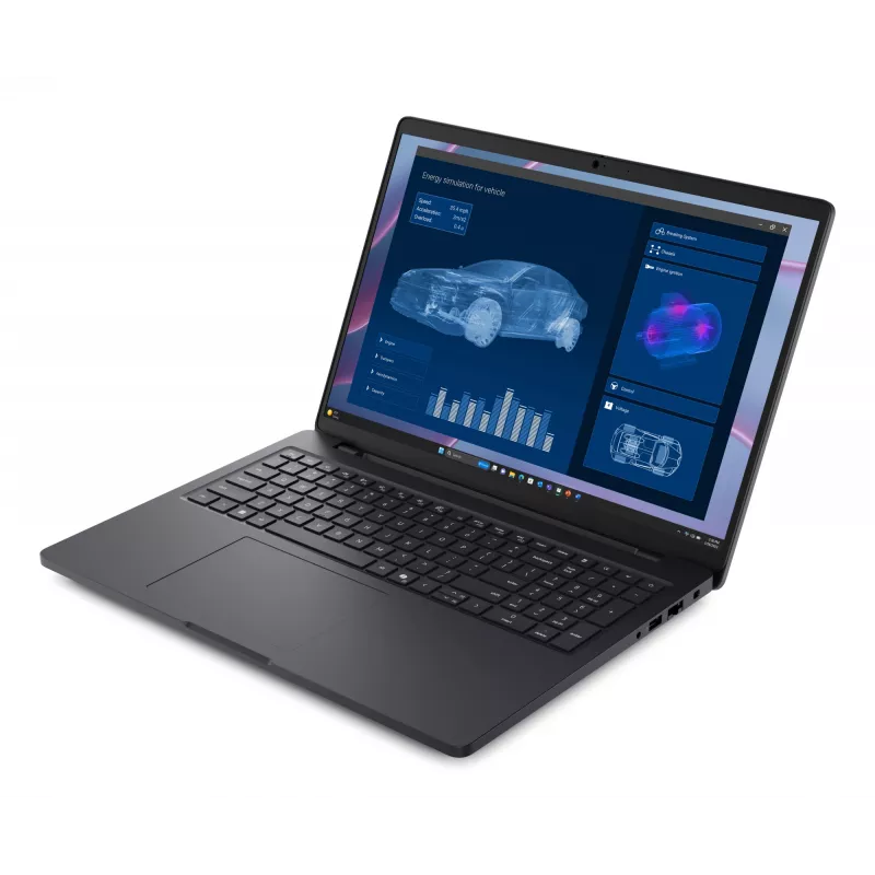DELL Pro Max 16 MC16255 Copilot+ PC AMD Ryzen AI 7 PRO 350 portátil 40,6 cm (16 polegadas) Full HD+ 32 GB LPDDR5x-SDRAM 1 TB SSD NVIDIA RTX PRO 1000 preto e branco Wi-Fi 7 (802.11be) Windows 11 Pro inglês preto