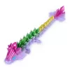 CrystaLynx Dragons, figura de dragão articulada colecionável de 9 polegadas para crianças e adultos, caixa surpresa, brinquedo fidget para casa, escritório e decoração de secretária (estilos podem variar)