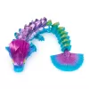 CrystaLynx Dragons, figura de dragão articulada colecionável de 9 polegadas para crianças e adultos, caixa surpresa, brinquedo fidget para casa, escritório e decoração de secretária (estilos podem variar)