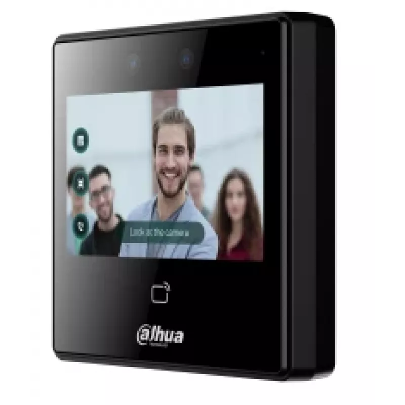 Dahua Technology DHI-ASI3213A-W leitor de controlo de acesso terminal de reconhecimento facial preto