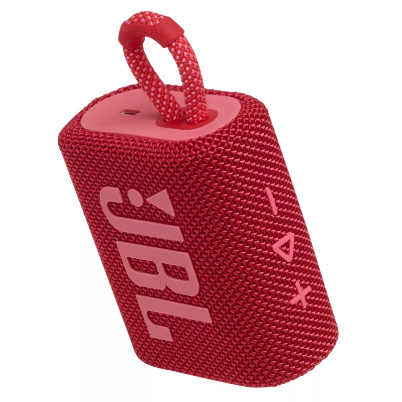 JBL GO 3 vermelho, 3,81 cm (1,5 polegadas), 4,7 cm, 4,2 W, 110 - 20000 Hz, 85 dB, 4,2 W