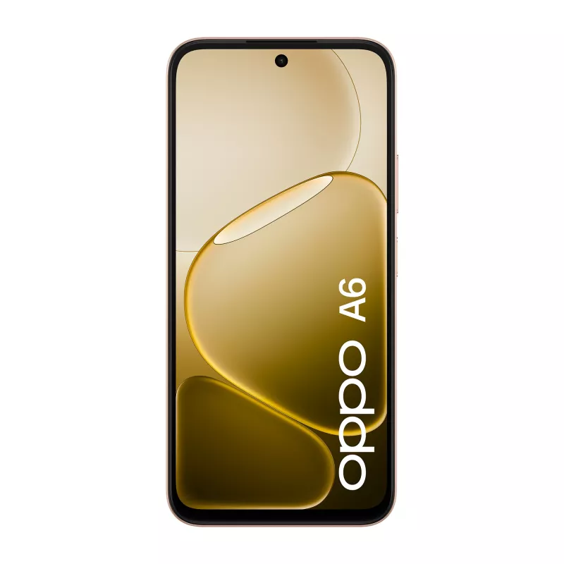 OPPO A6 17,1 cm (6,75 polegadas) Dual-SIM Android 15 4G USB Type-C 6 GB 256 GB 6550 mAh dourado