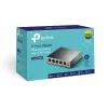 TP-Link switch PoE de secretária Gigabit de 5 portas com 4 portas, não gerido, Gigabit Ethernet (10/100/1000), Power over Ethernet (PoE)