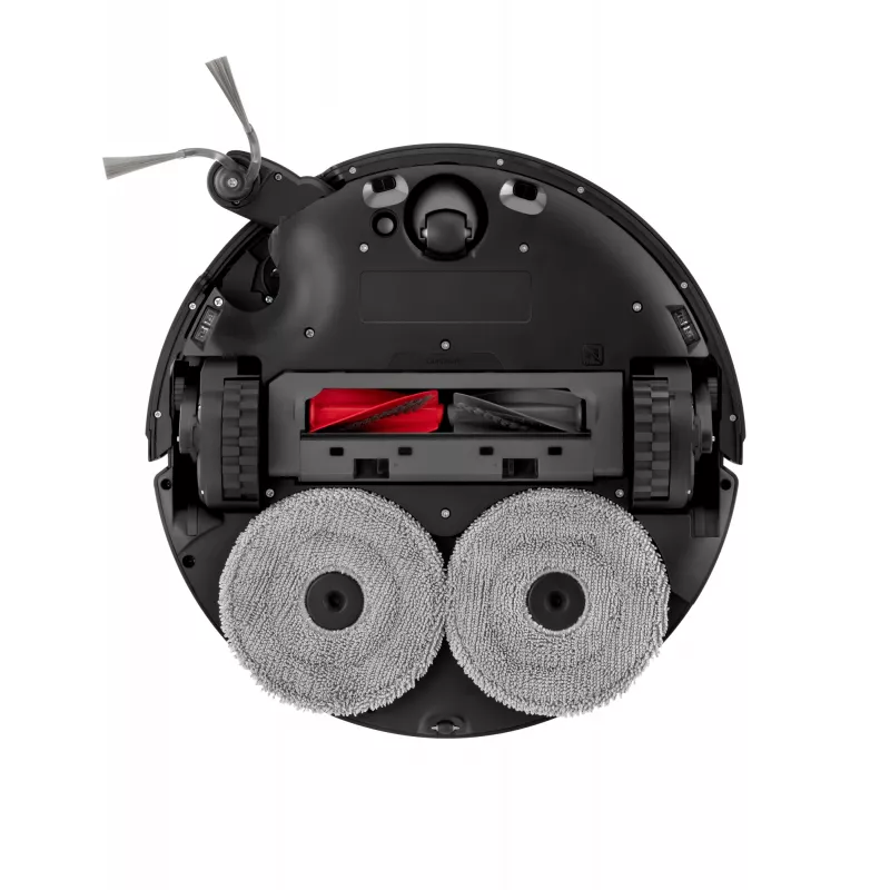 Robô aspirador Roborock Saros 20 S2052-00 — sem saco, com função de lavagem, 200 min de autonomia, 6400 mAh, preto