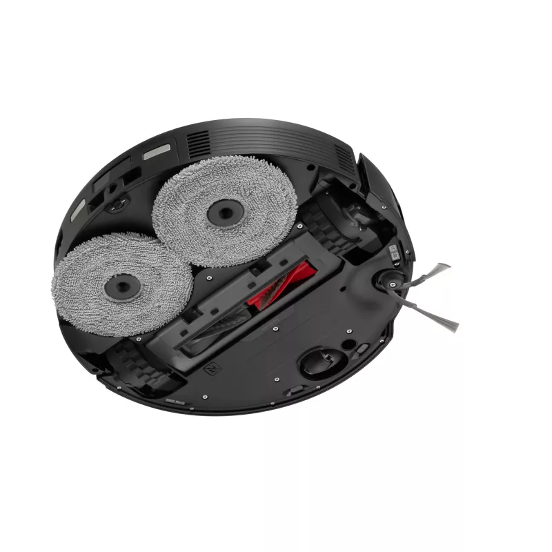 Robô aspirador Roborock Saros 20 S2052-00 — sem saco, com função de lavagem, 200 min de autonomia, 6400 mAh, preto