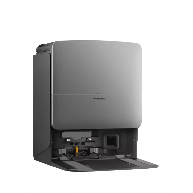 Robô aspirador Roborock Saros 20 S2052-00 — sem saco, com função de lavagem, 200 min de autonomia, 6400 mAh, preto