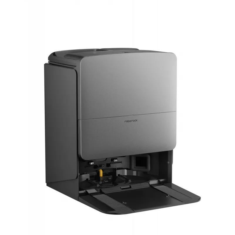 Robô aspirador Roborock Saros 20 S2052-00 — sem saco, com função de lavagem, 200 min de autonomia, 6400 mAh, preto