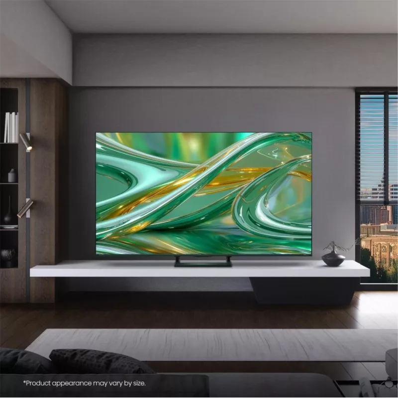 Hisense 85E8S TV Smart ULED 4K Mini LED de 85 polegadas, 3840×2160, 400 cd/m², Wi‑Fi, HomeOS (cinzento)