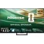 TV Hisense 55E8S 55 polegadas (139,7 cm) QLED Mini LED 4K Ultra HD Smart TV HomeOS Wi‑Fi cinzento 400 cd/m²