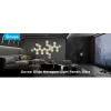 Conjunto de candeeiros de parede inteligentes Govee Glide Hexagon Light Panels Ultra pacote de extensão – Wi-Fi/Bluetooth, entrada 36 V, cinzento