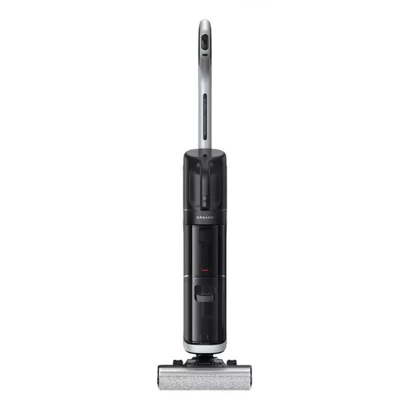 Aspirador vertical Dreame H14 Dual Bateria a seco e a húmido sem saco — 18000 Pa de potência de aspiração, 380 W, 0,35 L, preto