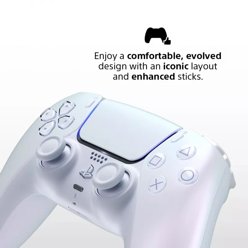 Sony DualSense v3 Pearl Bluetooth/USB Comando de jogos Analógico/Digital PlayStation 5