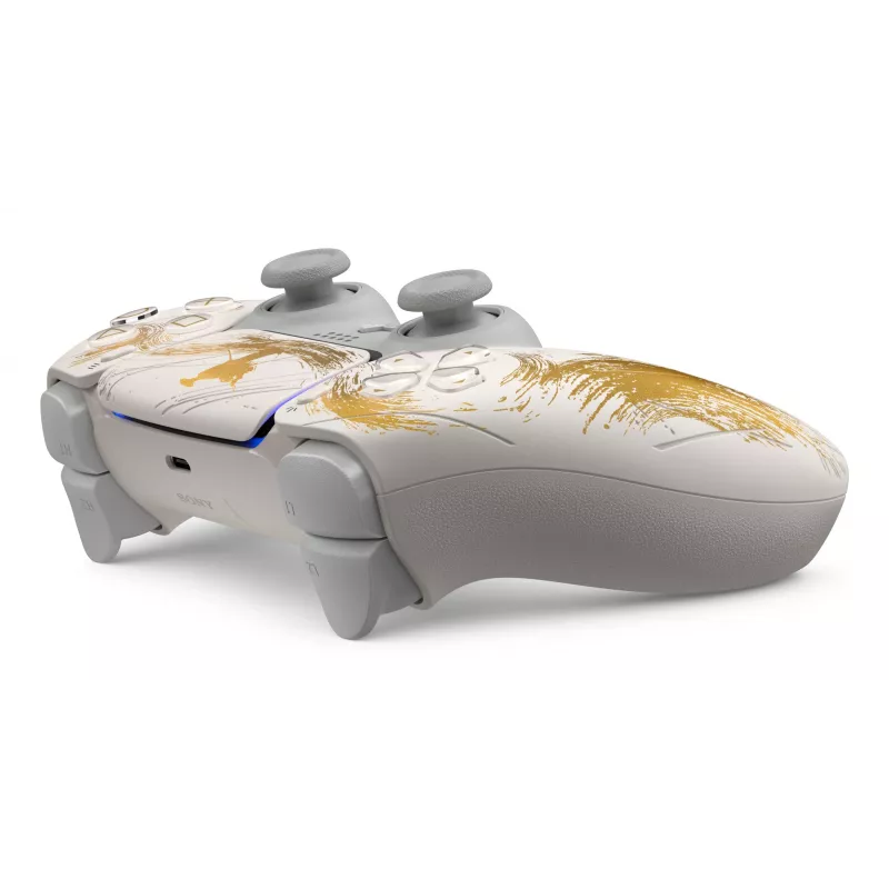 Sony DualSense Wireless Comando - Ghost of Yōtei Gold Limited Edition Dourado, Branco Bluetooth/USB Comando de jogos Analógico/Digital Android, MAC, PC, PlayStation 5, iOS