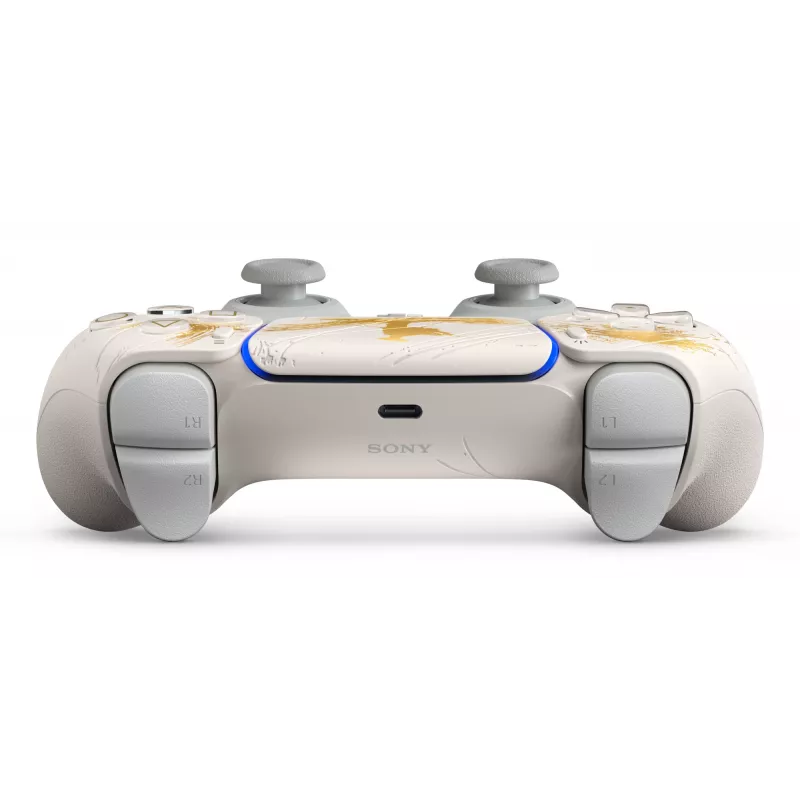 Sony DualSense Wireless Comando - Ghost of Yōtei Gold Limited Edition Dourado, Branco Bluetooth/USB Comando de jogos Analógico/Digital Android, MAC, PC, PlayStation 5, iOS
