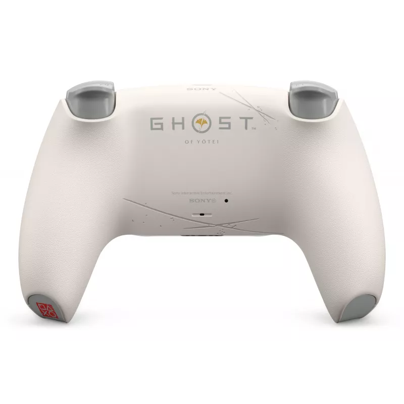 Sony DualSense Wireless Comando - Ghost of Yōtei Gold Limited Edition Dourado, Branco Bluetooth/USB Comando de jogos Analógico/Digital Android, MAC, PC, PlayStation 5, iOS