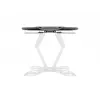 Suporte de parede MULTIBRACKETS M VESA Flexarm Full Motion Dual 400x400 para ecrãs de 40–70 inch, 45 kg, preto