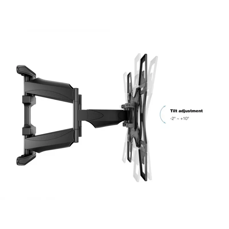 Suporte de parede MULTIBRACKETS M VESA Flexarm Full Motion Dual 400x400 para ecrãs de 40–70 inch, 45 kg, preto