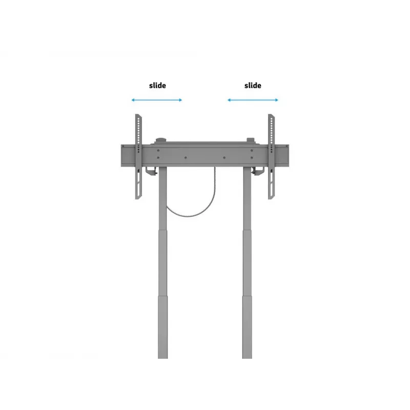 Multibrackets M Suporte de chão motorizado 60kg Preto Peso máx. 60kg Ecrã mín. 94cm Ecrã máx. 2,29m