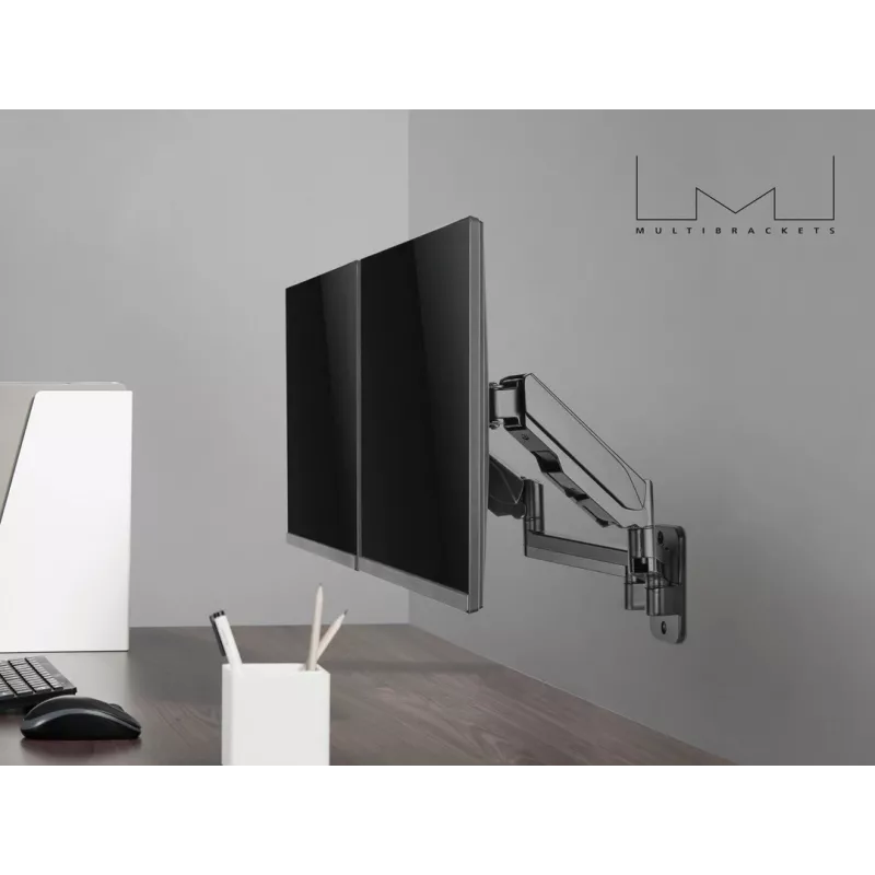 Multibrackets M Suporte de monitor de parede Basic Dual 16 kg 17-32