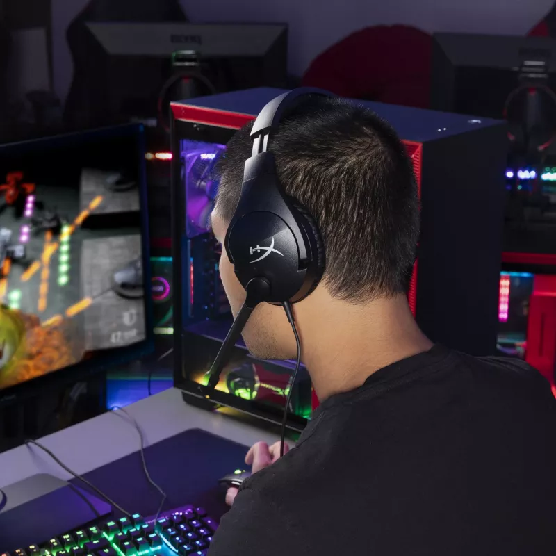 HyperX Cloud Stinger S Headset Com fios Head-Band Gaming Preto