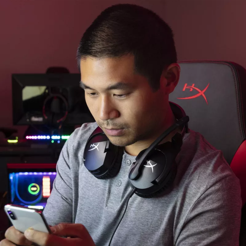 HyperX Cloud Stinger S Headset Com fios Head-Band Gaming Preto