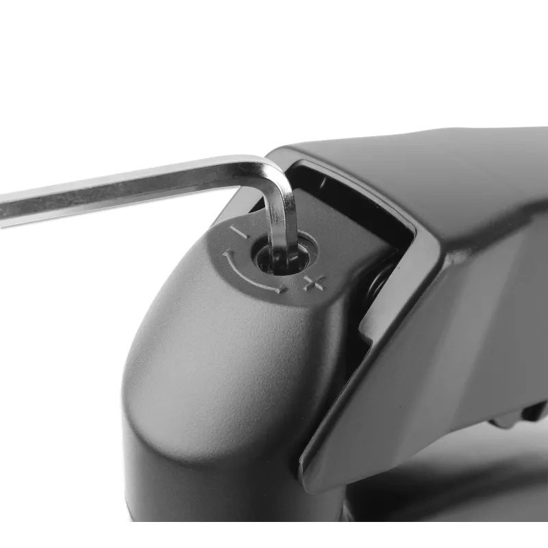 Manhattan Suporte de secretária duplo para TV e monitores (braço articulado com mola a gás), para ecrãs de 10 a 27 polegadas, fixação em C ou passagem pela secretária, compatibilidade VESA: 75x75 e 100x100 mm – verifique as dimensões dos quatro orifícios de fixação na parte traseira do ecrã para garantir que encaixam, máx. 9 kg (por braço), suporte
