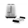 De’Longhi CTJ 2103.W Torradeira 2 fatias 900 W Preto, Branco
