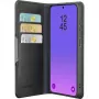 Cellularline Book Agenda 2 - Capa estilo livro em pele sintética para Galaxy A57 com fecho magnético, função de suporte e proteção RFID/NFC para cartões sem contacto.