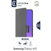 Cellularline Book - Capa estilo livro para Galaxy A57 com compartimento para cartões, fecho magnético e acesso total a botões e ligações.