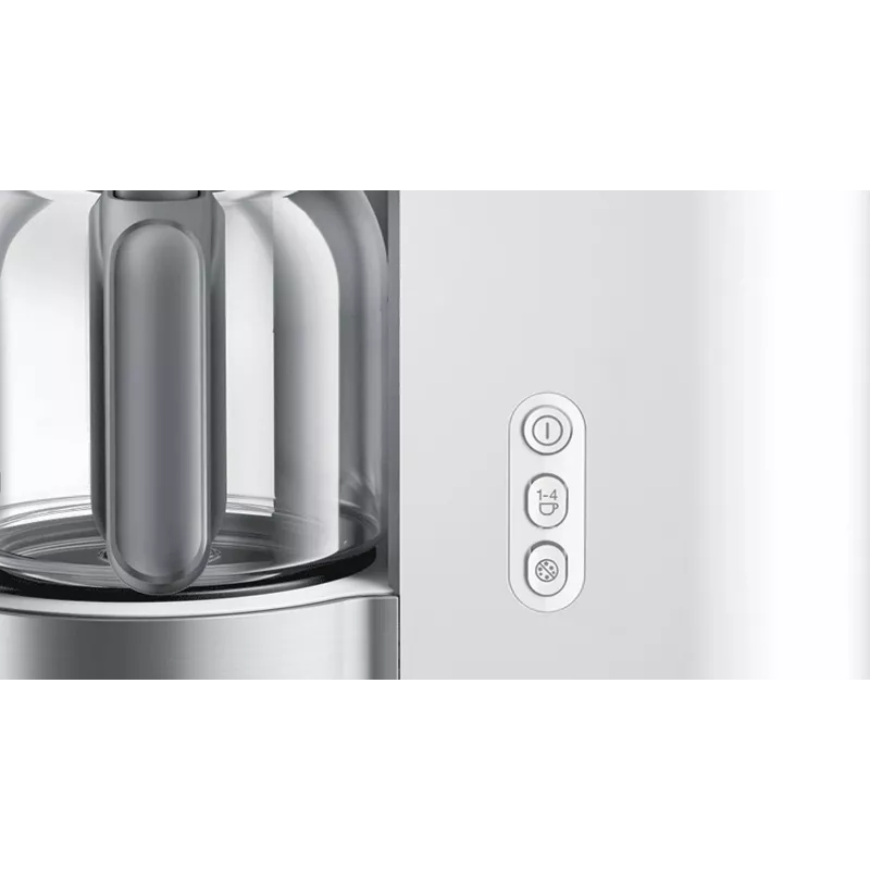 Braun KF 5120 WH Máquina de café Totalmente automática Máquina de café de filtro 1,2 L