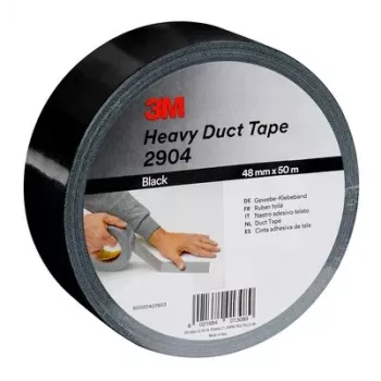 3M 2904D4850B Fita adesiva Adequada para interior Adequada para exterior 50 m Polietileno Preto