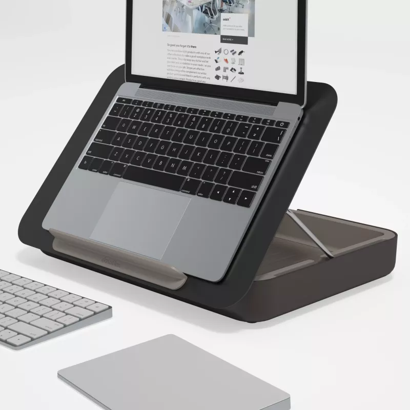 Dataflex Addit Bento® caixa de ferramentas ergonómica 903, suporte para portátil, Preto, 38,1 cm (15 polegadas), 38,1 cm (15 polegadas), 38,1 cm (15 polegadas), 6 kg