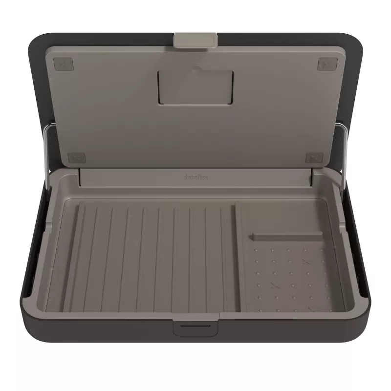 Dataflex Addit Bento® caixa de ferramentas ergonómica 903, suporte para portátil, Preto, 38,1 cm (15 polegadas), 38,1 cm (15 polegadas), 38,1 cm (15 polegadas), 6 kg