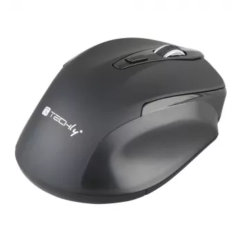 Techly IM 102-WBK Rato Escritório Destro RF Wireless Ótico 1600 DPI