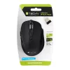 Techly IM 102-WBK Rato Escritório Destro RF Wireless Ótico 1600 DPI