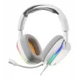 Glorious Gaming Glorious GHS Eternal RGB - headset gaming estéreo RGB para PC, PS5, PS4, Switch - drivers angulares com afinação individual, microfone removível ajustável e cristalino, USB-C - durável, conforto para todo o dia e noite - branco