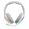 Glorious Gaming Glorious GHS Eternal RGB - headset gaming estéreo RGB para PC, PS5, PS4, Switch - drivers angulares com afinação individual, microfone removível ajustável e cristalino, USB-C - durável, conforto para todo o dia e noite - branco
