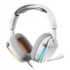 Glorious Gaming Glorious GHS Eternal RGB - headset gaming estéreo RGB para PC, PS5, PS4, Switch - drivers angulares com afinação individual, microfone removível ajustável e cristalino, USB-C - durável, conforto para todo o dia e noite - branco