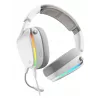 Glorious Gaming Glorious GHS Eternal RGB - headset gaming estéreo RGB para PC, PS5, PS4, Switch - drivers angulares com afinação individual, microfone removível ajustável e cristalino, USB-C - durável, conforto para todo o dia e noite - branco