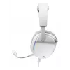 Glorious Gaming Glorious GHS Eternal RGB - headset gaming estéreo RGB para PC, PS5, PS4, Switch - drivers angulares com afinação individual, microfone removível ajustável e cristalino, USB-C - durável, conforto para todo o dia e noite - branco