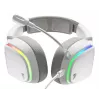 Glorious Gaming Glorious GHS Eternal RGB - headset gaming estéreo RGB para PC, PS5, PS4, Switch - drivers angulares com afinação individual, microfone removível ajustável e cristalino, USB-C - durável, conforto para todo o dia e noite - branco