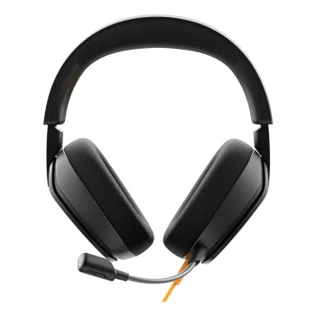 Glorious Gaming Glorious GHS Eternal - headset gaming estéreo para PC, PS5, PS4, Xbox, Switch - drivers angulares com afinação individual, microfone removível ajustável e cristalino, 3,5 mm - robusto, conforto para todo o dia e noite - preto