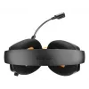 Glorious Gaming Glorious GHS Eternal - headset gaming estéreo para PC, PS5, PS4, Xbox, Switch - drivers angulares com afinação individual, microfone removível ajustável e cristalino, 3,5 mm - robusto, conforto para todo o dia e noite - preto