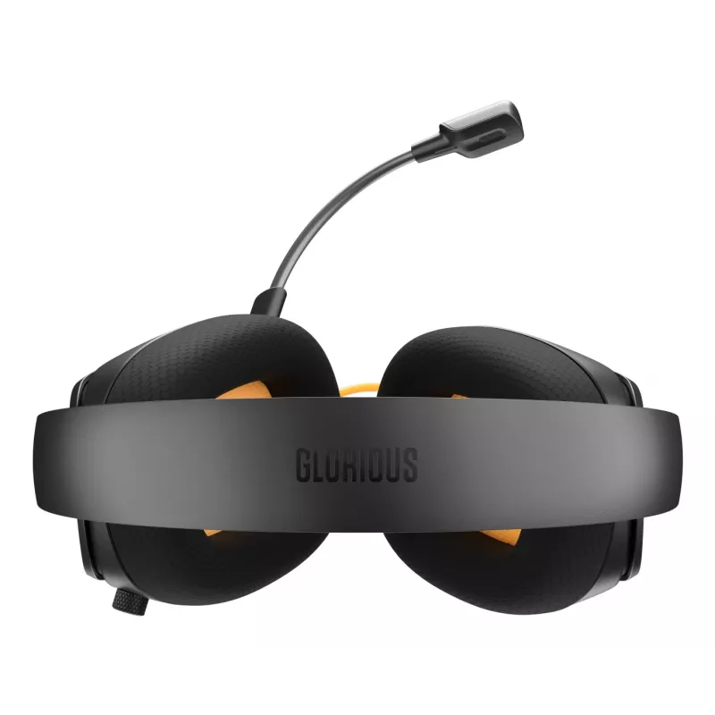 Glorious Gaming Glorious GHS Eternal - headset gaming estéreo para PC, PS5, PS4, Xbox, Switch - drivers angulares com afinação individual, microfone removível ajustável e cristalino, 3,5 mm - robusto, conforto para todo o dia e noite - preto