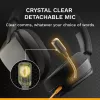 Glorious Gaming Glorious GHS Eternal - headset gaming estéreo para PC, PS5, PS4, Xbox, Switch - drivers angulares com afinação individual, microfone removível ajustável e cristalino, 3,5 mm - robusto, conforto para todo o dia e noite - preto