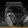 Glorious Gaming Glorious GHS Eternal - headset gaming estéreo para PC, PS5, PS4, Xbox, Switch - drivers angulares com afinação individual, microfone removível ajustável e cristalino, 3,5 mm - robusto, conforto para todo o dia e noite - preto