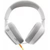 Glorious Gaming Glorious GHS Eternal - headset gaming estéreo para PC, PS5, PS4, Xbox, Switch - drivers angulares com afinação especial, microfone removível ajustável e cristalino, 3,5 mm - durável, conforto para todo o dia e noite - branco