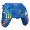 Comando com fios e sem fios Turtle Beach Afterglow Wave Blue para Nintendo Switch 2 – Bluetooth/USB-C, RGB, bateria integrada de 20 horas, cabo de 3 m